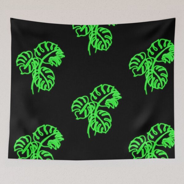 Item preview, Neon of Monstera leaf designed and sold by vanyadesign.