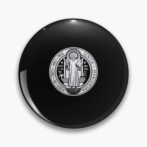Item preview, St Benedict Medal Front Catholic designed and sold by ThirdFall.