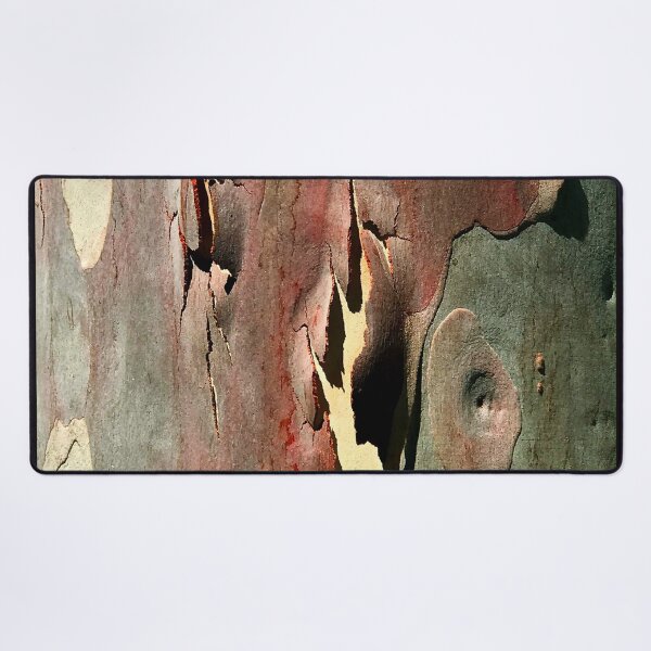 Item preview, Exquisite Dark Reds And Green Tree Bark Art designed and sold by DEC02.