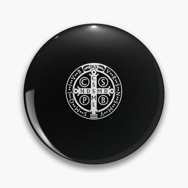 Item preview, St Benedict Medal Back Catholic designed and sold by ThirdFall.