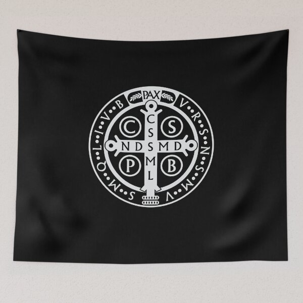 Item preview, St Benedict Medal Back Catholic designed and sold by ThirdFall.