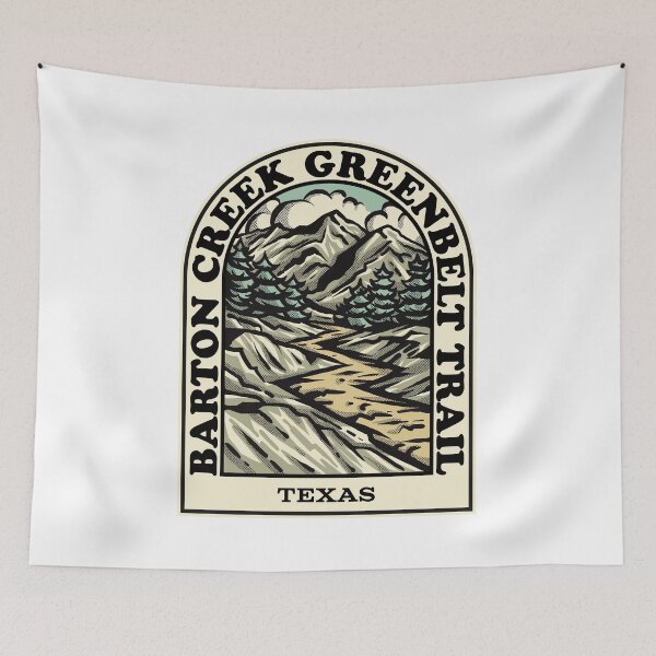Item preview, Barton Creek Greenbelt Trail Texas hiking backpacking trail designed and sold by HalpinDesign.