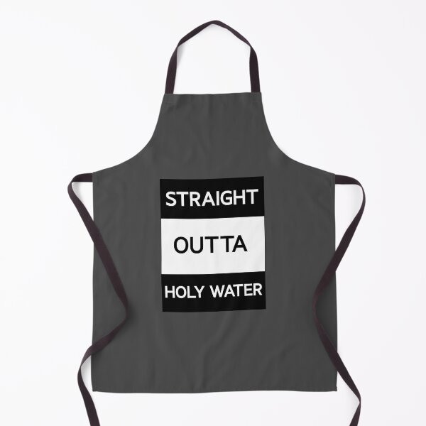 Item preview, Straight Outta Holy Water Funny Baptism designed and sold by ThirdFall.