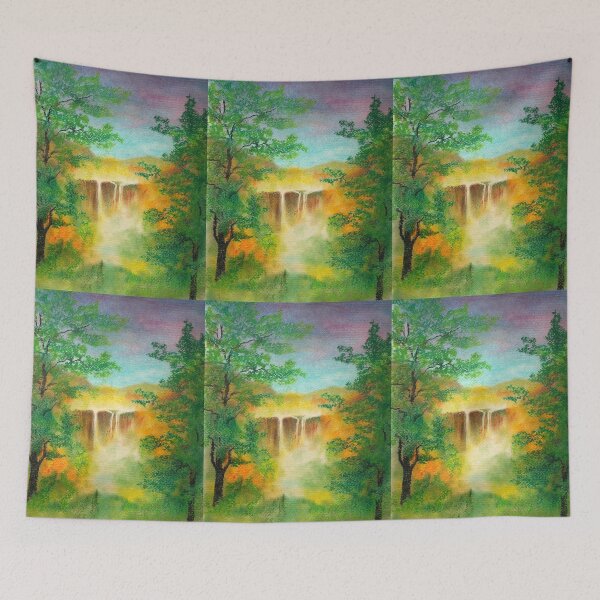Item preview, Golden Waterfall designed and sold by Scott and Mary Schneider art_photography.