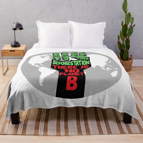 Item preview, Environmental Activism, raised fist, There is No Planet B, Save the Earth designed and sold by Hollyharry.