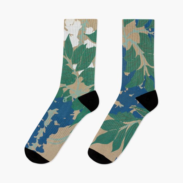 Item preview, Blue and Green Leaves designed and sold by CriticalC404.