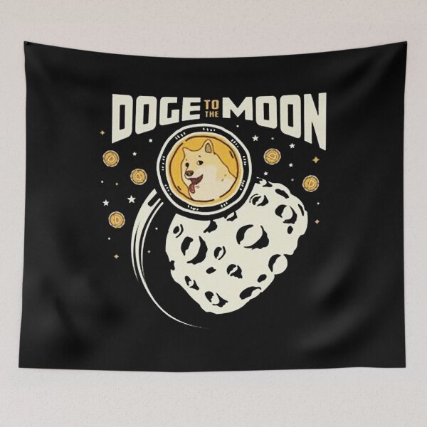 Item preview, Dogecoin To The Moon designed and sold by slotteter.