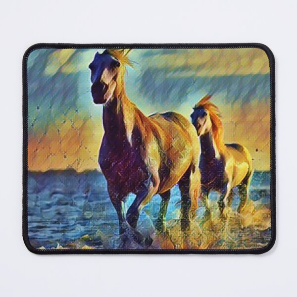 Item preview, Horses Galloping On the Shore designed and sold by No1Equestrian.