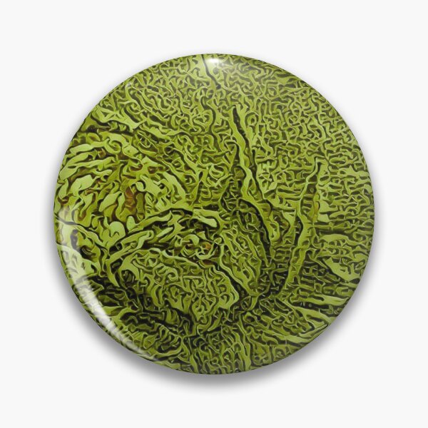 Item preview, Composition with green flowers Green Yellow bright pattern designed and sold by MariDaniArt.