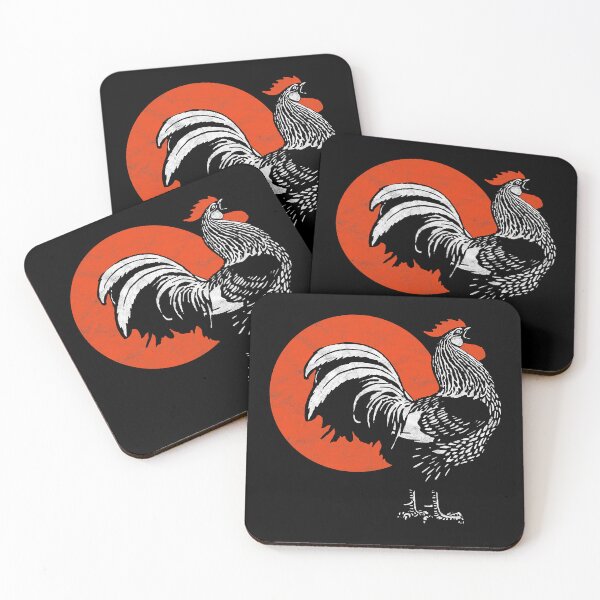 Item preview, Crowing Rooster & Sun Distressed Vintage Graphic designed and sold by VinhSadec.