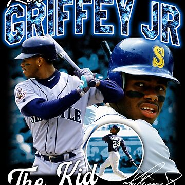 Ken Griffey Jr The Kid Seattle Baseball Legend Signature Vintage Retro 80s 90s Bootleg Rap Style Hip-hop Music Men's Premium T-Shirt | Redbubble