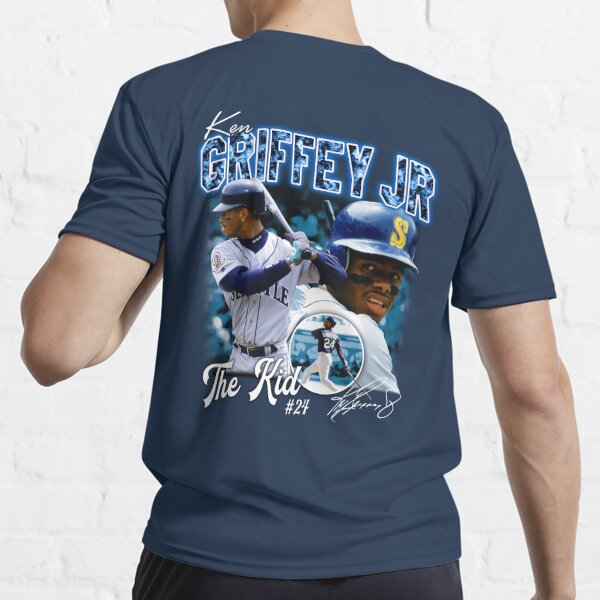 Ken Griffey Jr The Kid Seattle Baseball Legend Signature Vintage Retro 80s 90s Bootleg Rap Style Hip-hop Music Classic T-Shirt | Redbubble