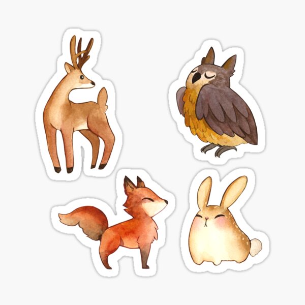 Forest Life Sticker