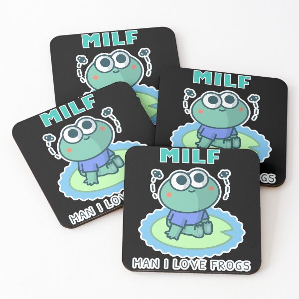 Item preview, MILF Man I Love Frogs 1 Sticker designed and sold by VinhSadec.