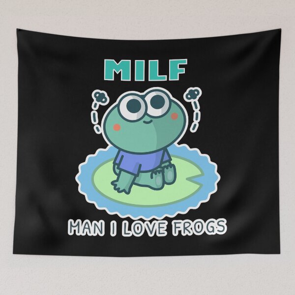 Item preview, MILF Man I Love Frogs 1 Sticker designed and sold by VinhSadec.
