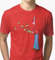 Bird Man Tri-blend T-Shirt