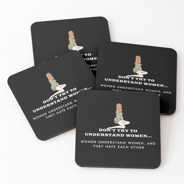 Item preview, Don't try to understand women... designed and sold by ManCardDesigns.