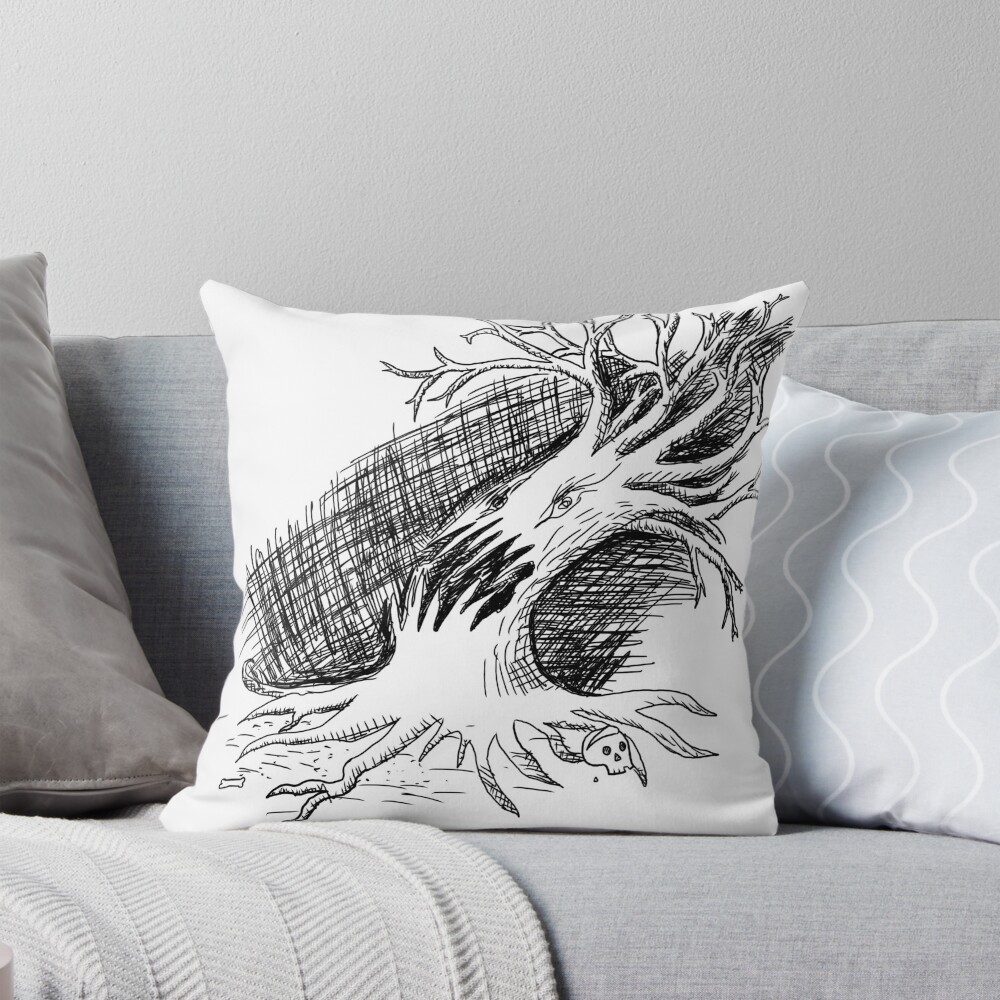 Item preview, Throw Pillow designed and sold by kittymuffin.