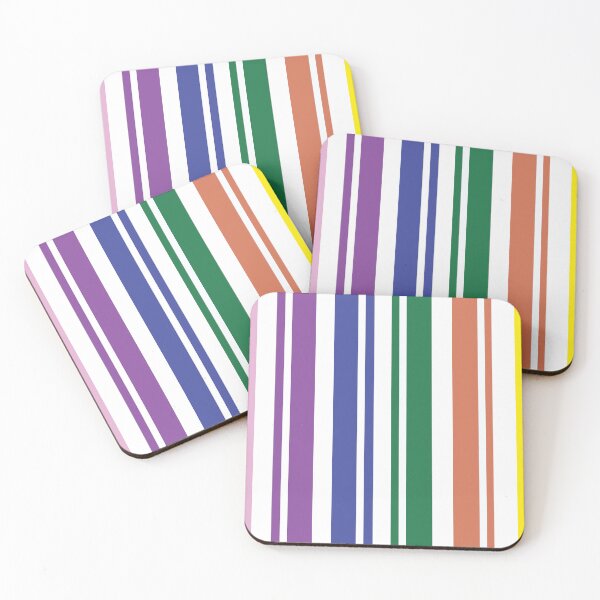 Item preview, Multi-color Vertical Stripes designed and sold by burbankdesigns.