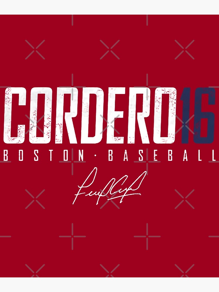 Buy Franchy Cordero Boston Red Sox Signature MLB shirt For Free