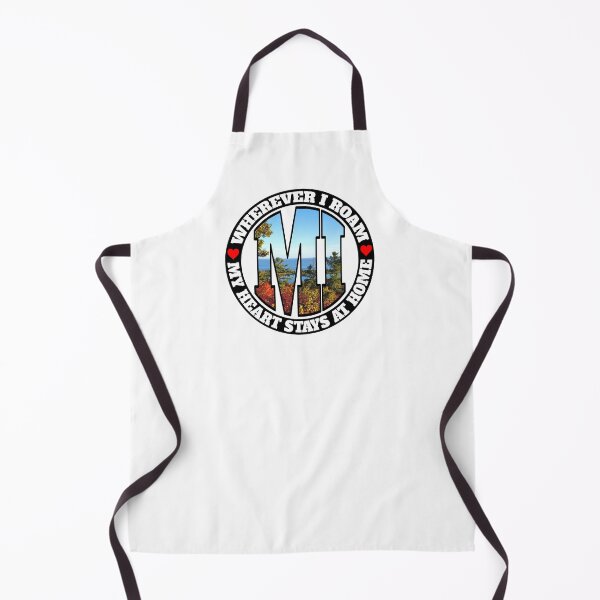 Item preview, Heart Stays Home - Michigan designed and sold by DonDota.