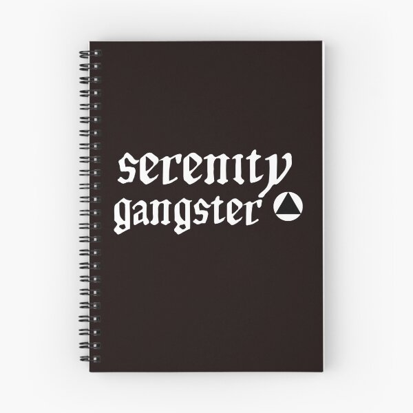 Aperçu de l'œuvre Sobriété et récupération, Serenity Gangster, Wicked Sober, Addiction Recovery Apparel, Sobriety Gifts, 12 Steps, Alcoholics Anonymous, Narcotics Anonymous, AA Gifts, NA Gifts créée et vendue par SoberJen.