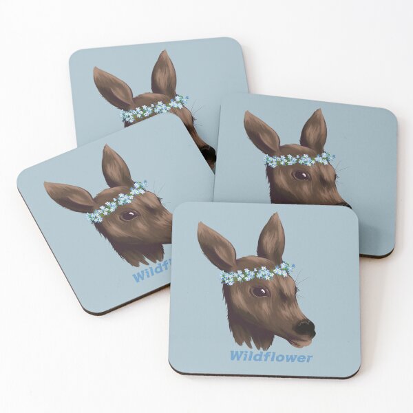 Item preview, Wildflower Deer  designed and sold by Krystal  Thomas.