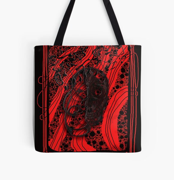 Mirror, Mirror Tormented Musician All Over Print Tote Bag