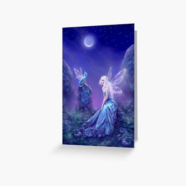 Item preview, Luminescent Fairy & Dragon Art designed and sold by silverstars.