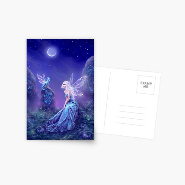 Item preview, Luminescent Fairy & Dragon Art designed and sold by silverstars.