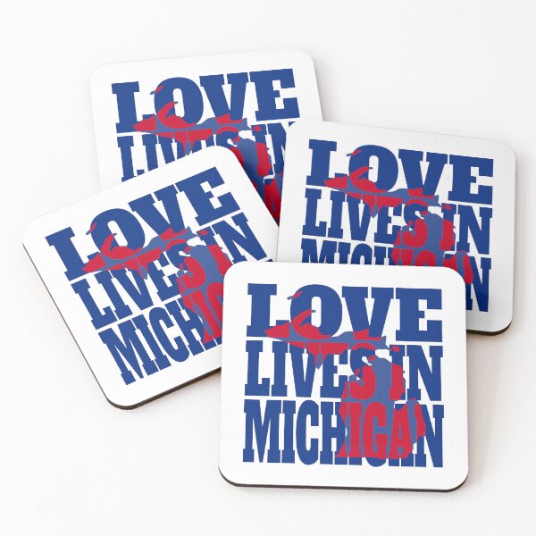 Item preview, Love Lives in Michigan designed and sold by DonDota.