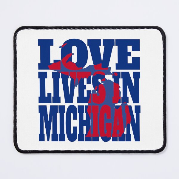 Item preview, Love Lives in Michigan designed and sold by DonDota.