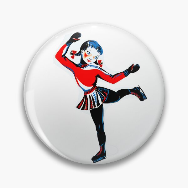 Item preview, Girl Figure Skater Palais de Glace Buenos Aires Argentina designed and sold by Kathryn Creates.