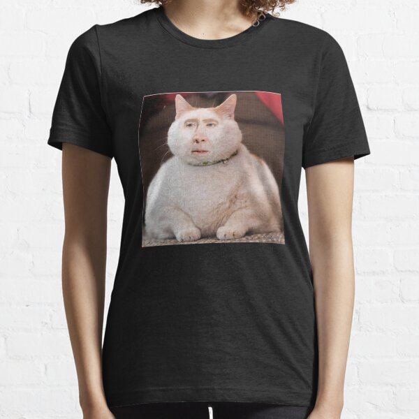 nicolas cage cat shirt