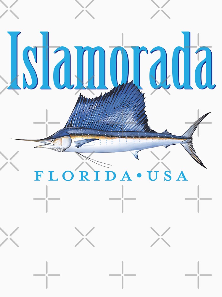 Marathon Florida Swordfish Marlin Ocean Fishing T-Shirt