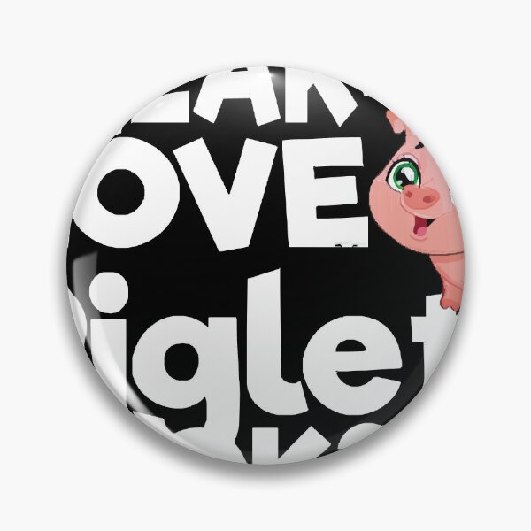 Item preview, I just Freaking Love Piglets OK T-Shirt designed and sold by KhireeSmith.