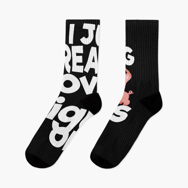 Item preview, I just Freaking Love Piglets OK T-Shirt designed and sold by KhireeSmith.