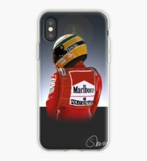 Ayrton Senna Painting Illustration iPhone Case