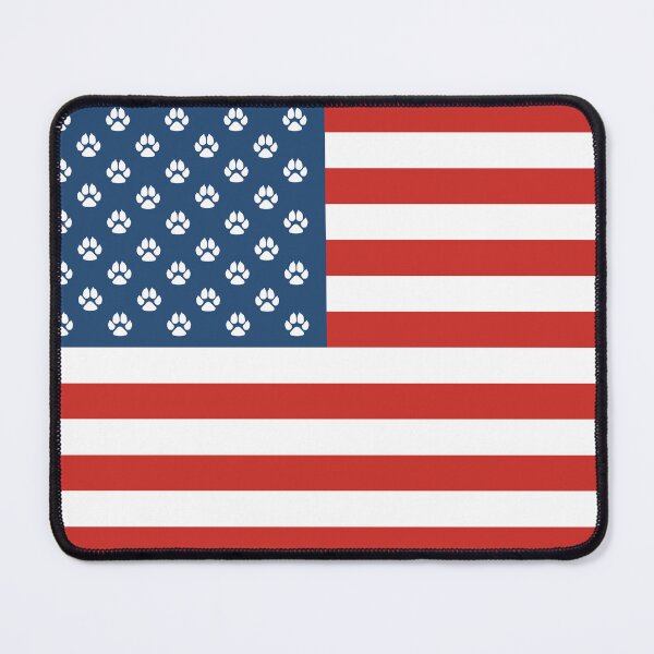 Item preview, Dog Paws American Flag designed and sold by Yogutzta.