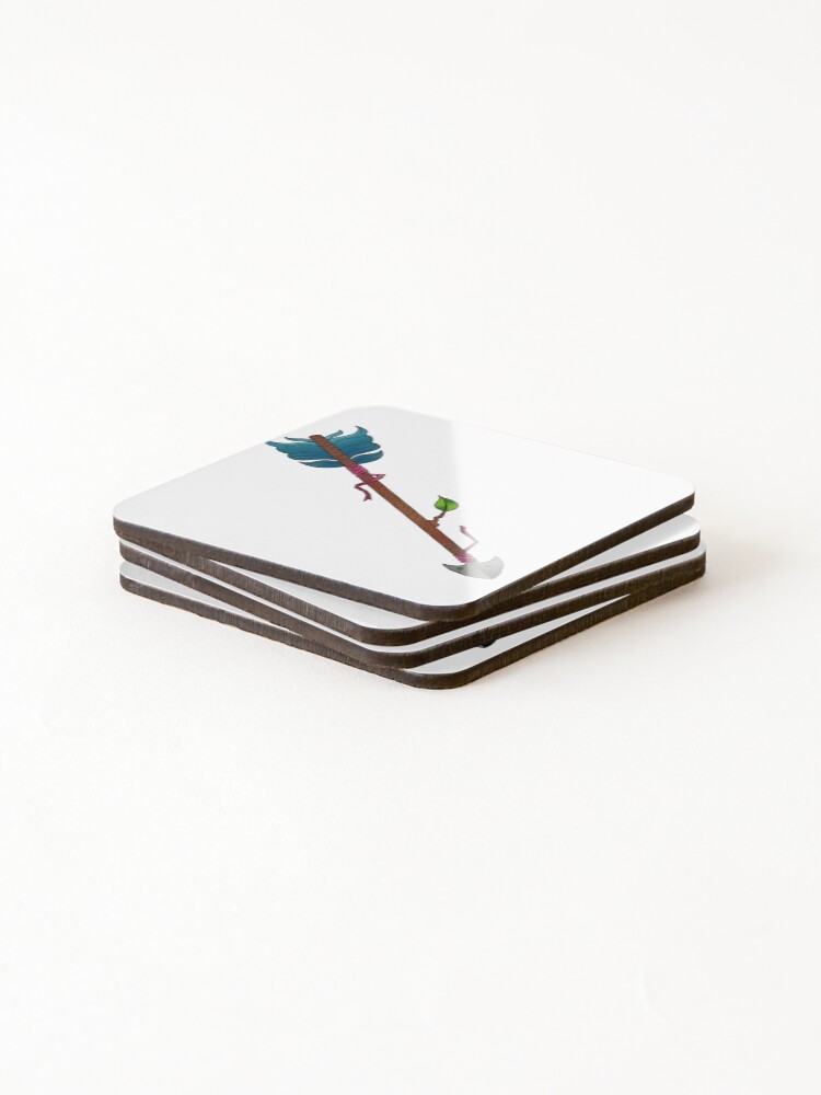 Thumbnail 4 of 5, Coasters (Set of 4), Flying arrows designed and sold by RMSdesigns.