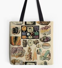 MINERALIEN - Französisch Geologie fortgesetzt Tote Bag