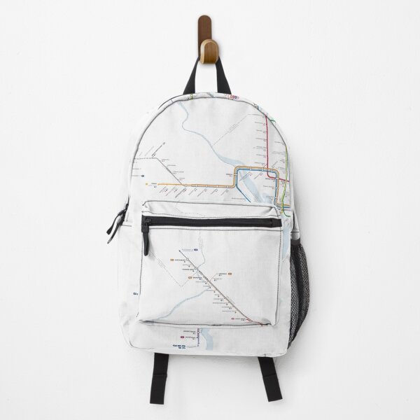 Item preview, Washington DC & Baltimore - ALL Passenger Rail (min. 18" width recommended) designed and sold by AugustRMaps.