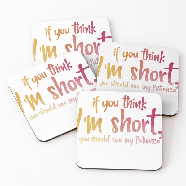 Item preview, Womens If You Think I'm Short You Should See My Patience designed and sold by Kamnna.