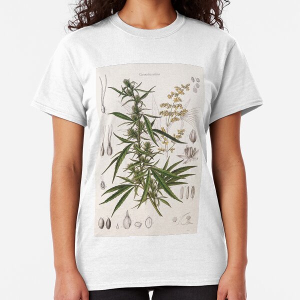 Cotton Mouth Humorous Marijuana Cannabus Funny POT Smoking Tee Shirt