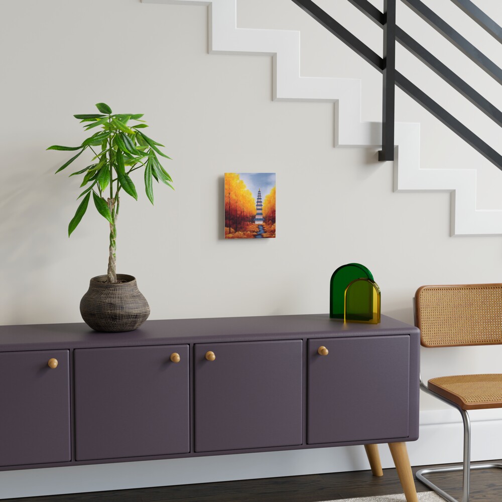 "Bellchime Trail" Canvas Print for Sale by MalMakes Redbubble