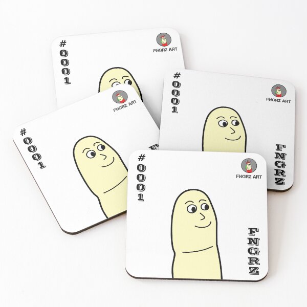 Item preview, FNGRZ - #0001 - cartoon finger art artwork collection designed and sold by PCMUnlimited.