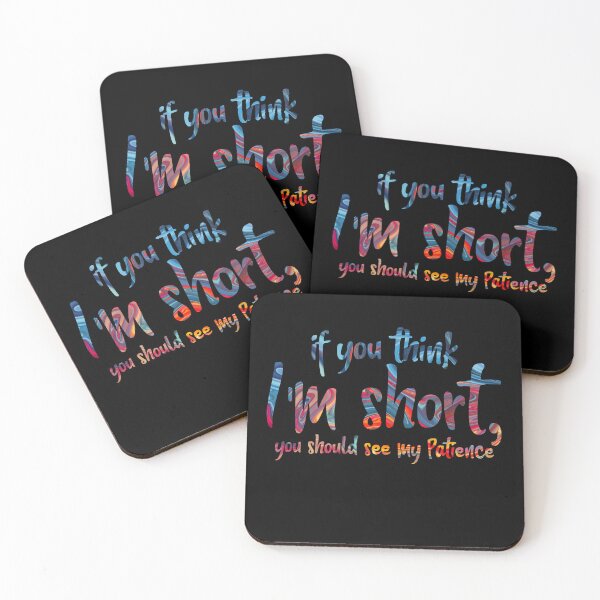 Item preview, Womens If You Think I'm Short You Should See My Patience designed and sold by Kamnna.
