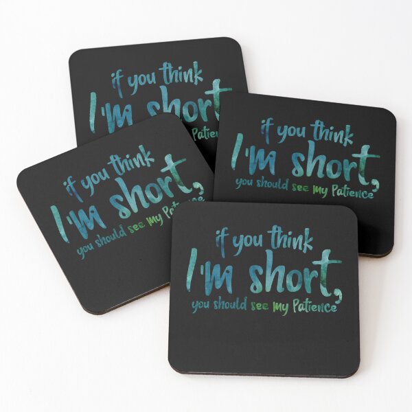 Item preview, Womens If You Think I'm Short You Should See My Patience designed and sold by Kamnna.