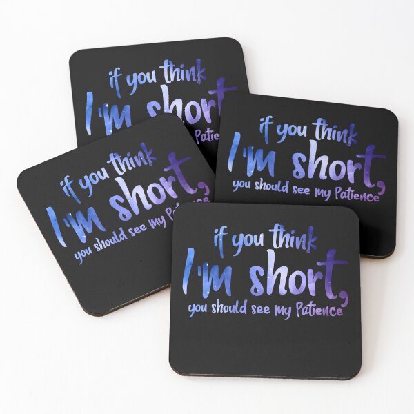 Item preview, Womens If You Think I'm Short You Should See My Patience designed and sold by Kamnna.