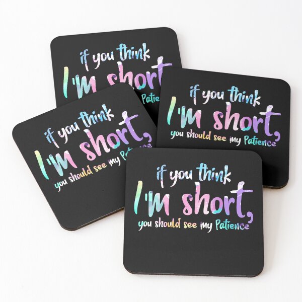 Item preview, Womens If You Think I'm Short You Should See My Patience designed and sold by Kamnna.